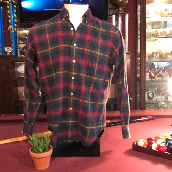 Polo Ralph Lauren Other - Plaid Ralph Lauren Long Sleeve Polo Medium